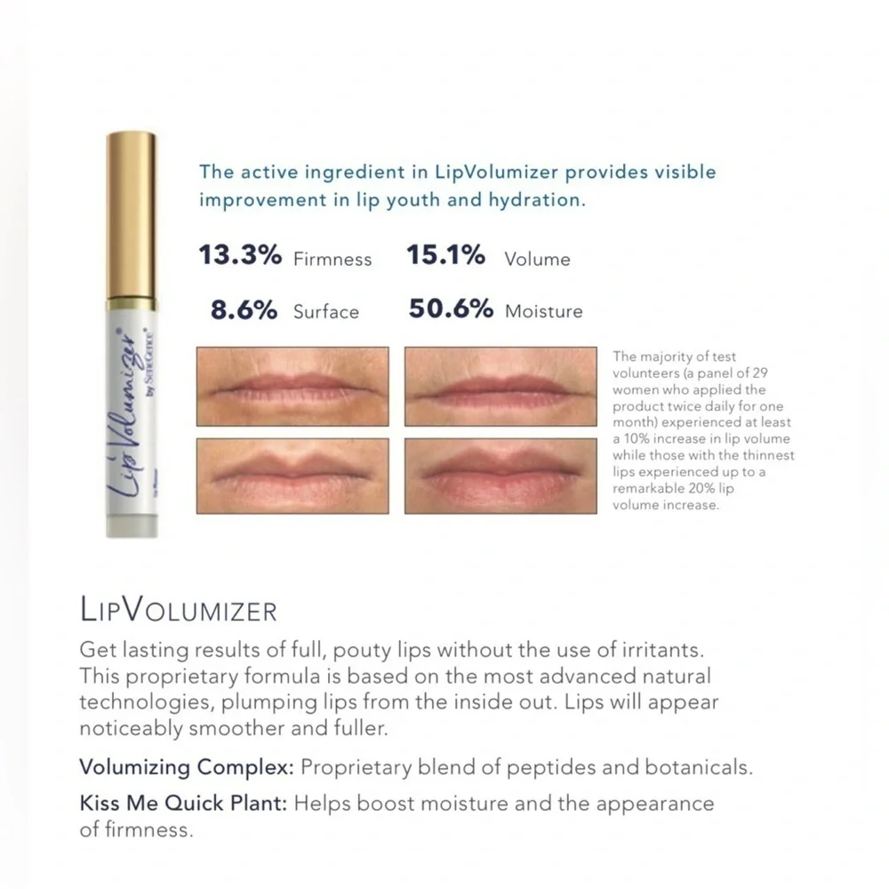 Nwt - SENEDERM SOLUTIONS by SENEGENCE - LIP VOLUMIZER